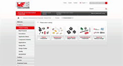 Desktop Screenshot of catalogue.we-online.com
