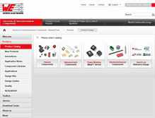 Tablet Screenshot of catalogue.we-online.com
