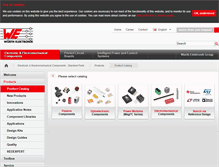 Tablet Screenshot of katalog.we-online.de